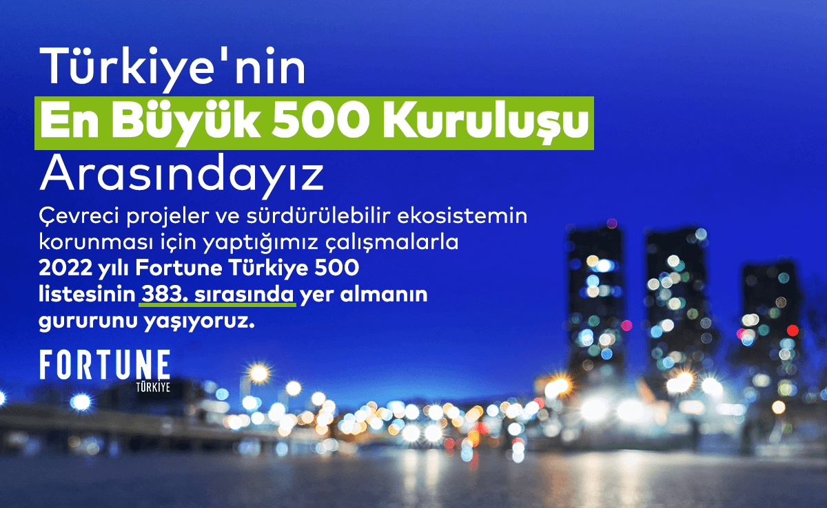 İSFALT, Türkiye’nin En Büyük 500 Kuruluşu Arasında